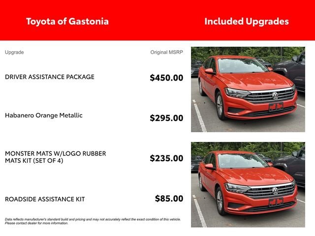 Used 2019 Orange Volkswagen 1.4T S image 4