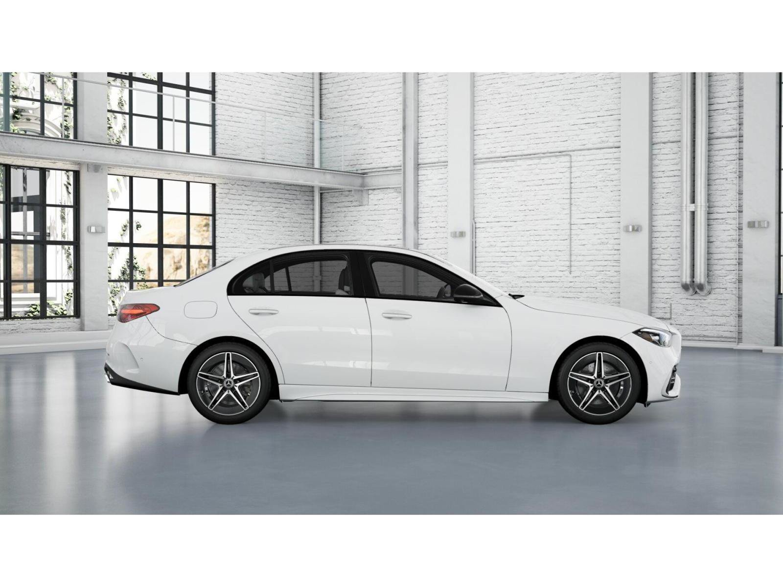 New 2027 Polar White Mercedes-Benz C 300 4MATIC® Sedan image 2