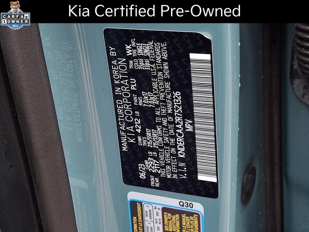 Certified Used 2024 Blue Kia EX image 28