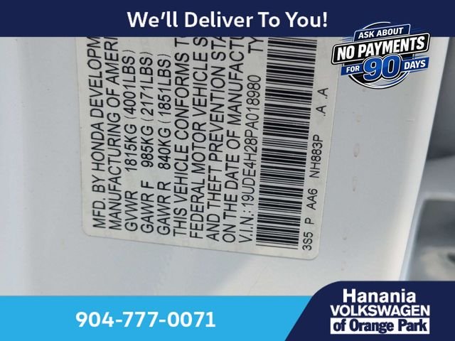 Used 2023 White Acura NAVI image 18