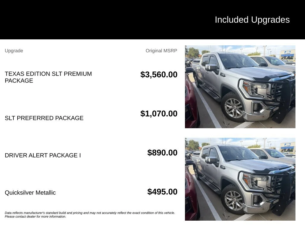 Used 2020 QUICKSILVER METALLIC GMC SLT image 3