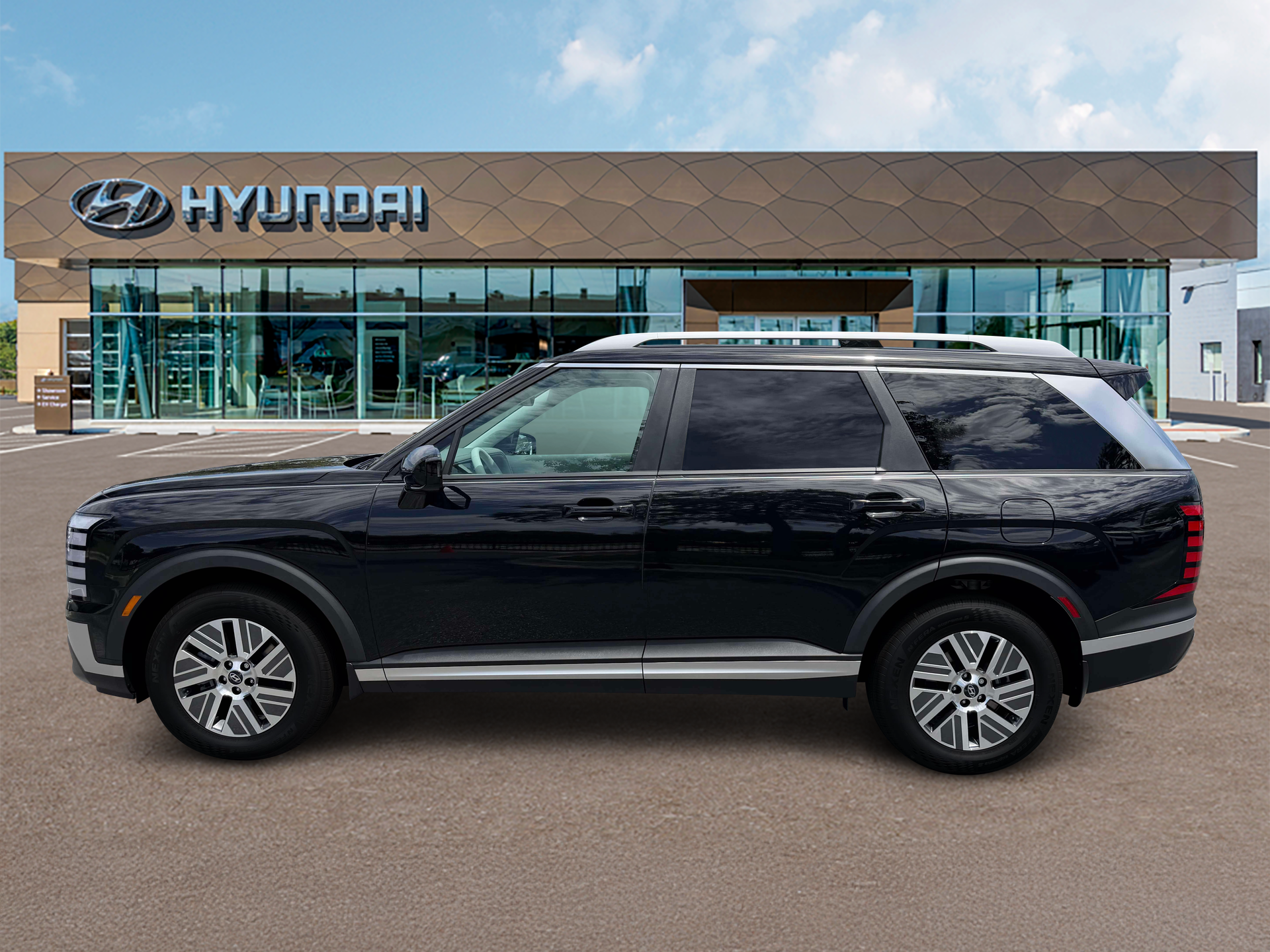 New 2027 Abyss Black Pearl Hyundai SEL 7P image 3