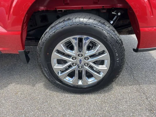 Certified Used 2025 Red Ford Lariat image 3