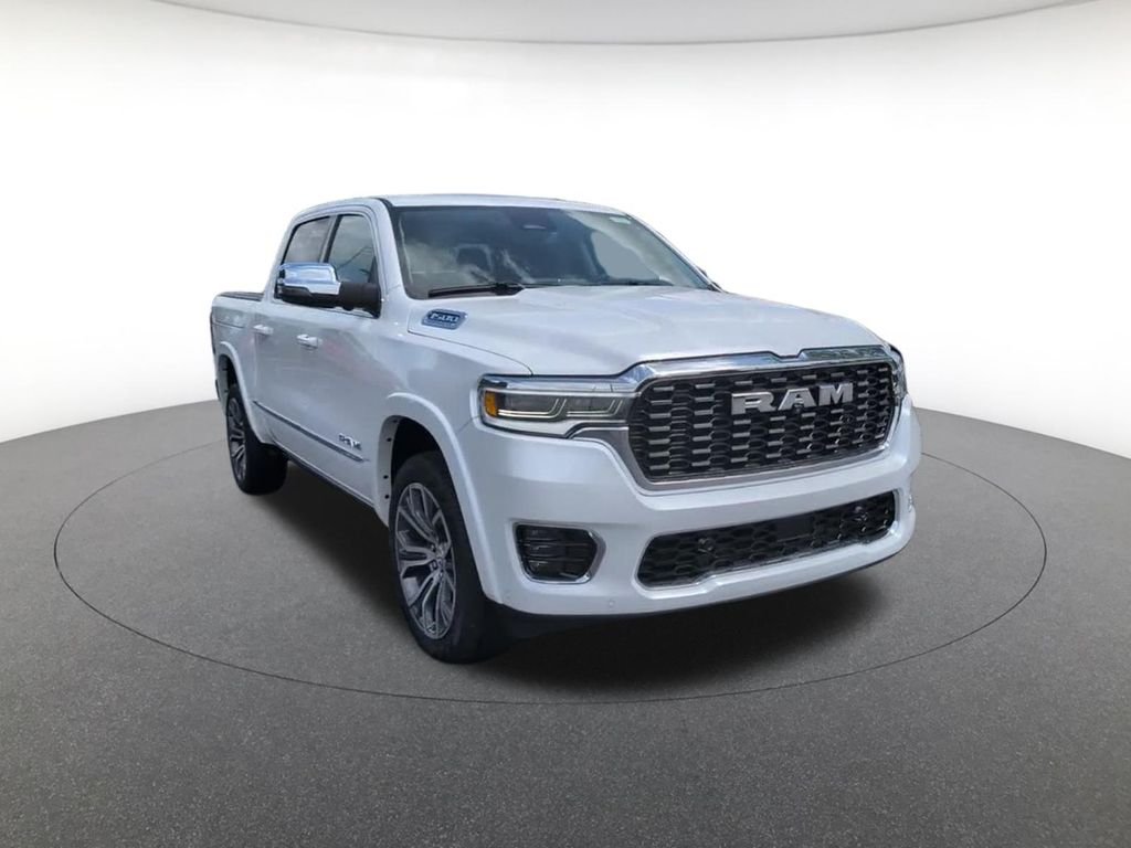 New 2026 Ivory White Tri-Coat Pearl-Coat Exterior Paint RAM Tungsten image 3