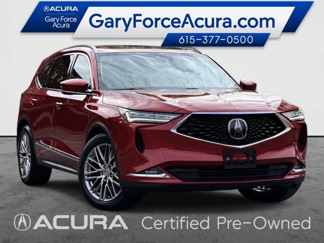 Used 2022 Performance Red Pearl Acura SH-AWD ADVANCE image 1