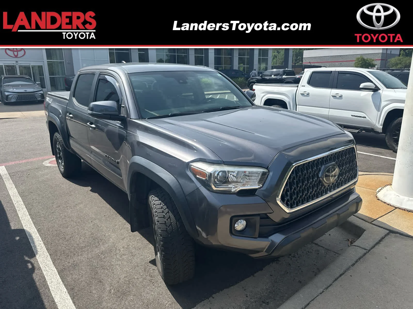 Used 2018 Magnetic Gray Metallic Toyota TRD Off Road image 1