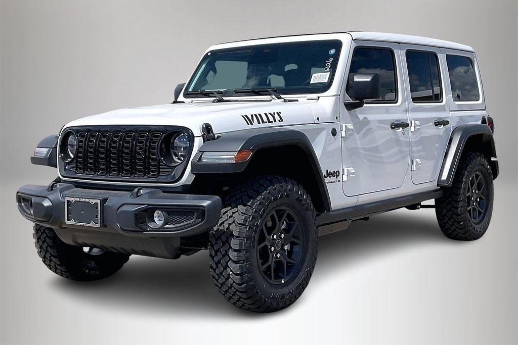 New 2026 Jeep Wrangler Willys 4D Sport Utility