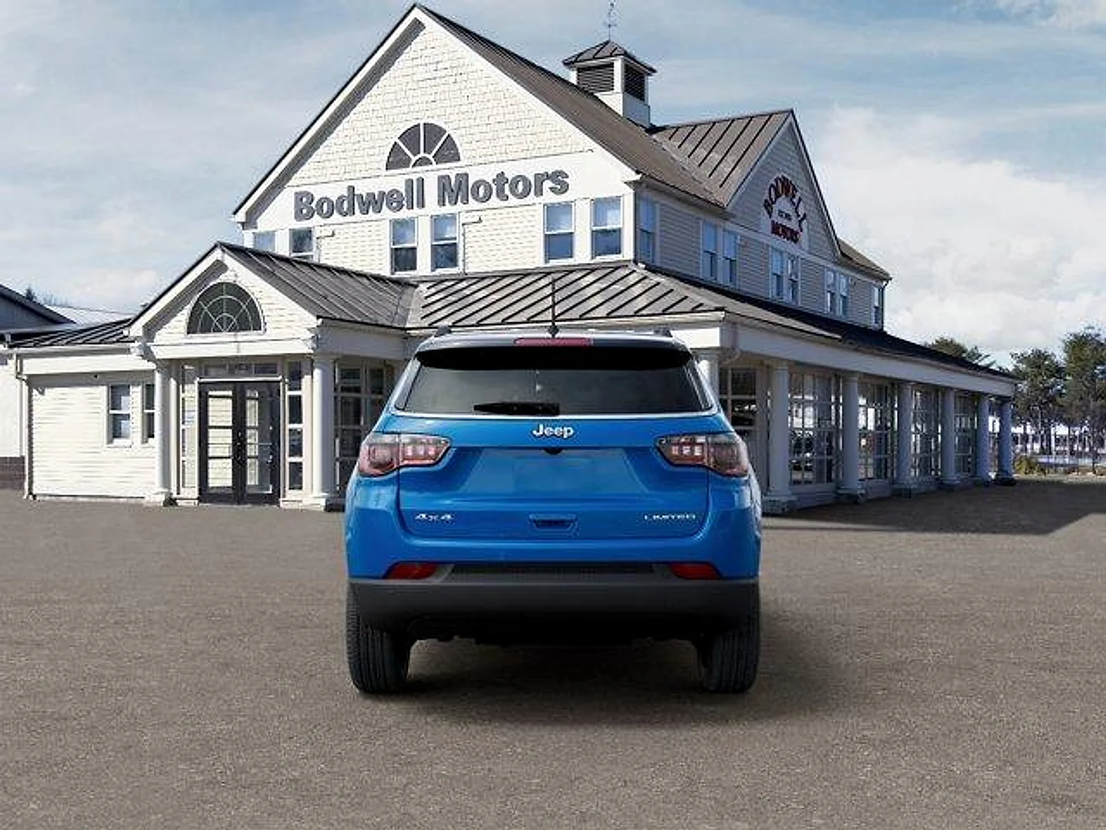 New 2026 Hydro Blue Pearl-Coat Exterior Paint Jeep Limited image 7