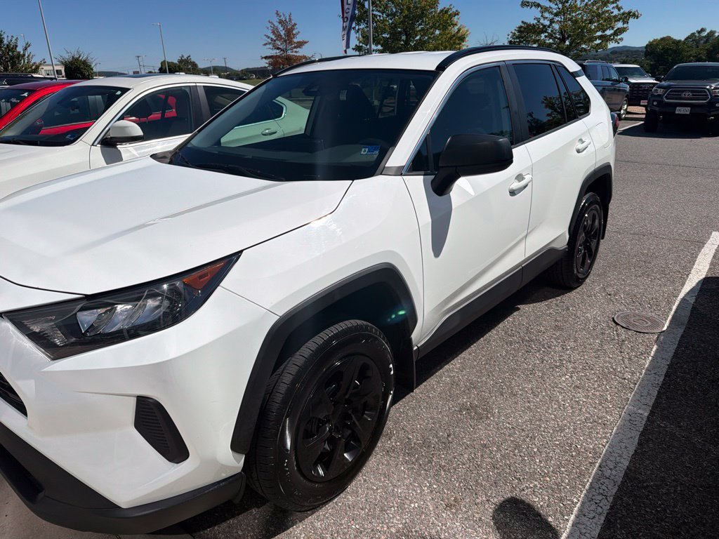 Used 2021 White Toyota LE image 2