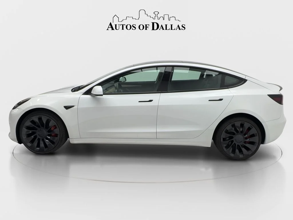 Used 2023 White Tesla Performance image 5