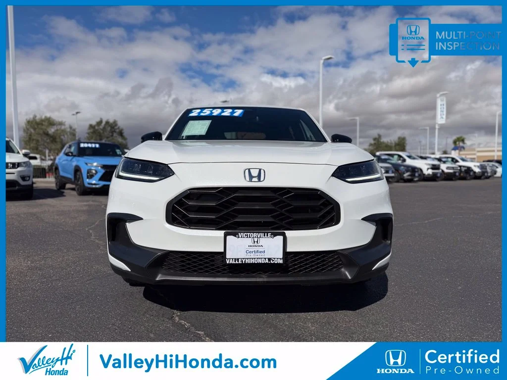 Certified Used 2023 Platinum White Pearl Honda 2WD SPORT image 2