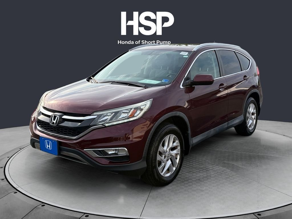 Used 2015 Basque Red Pearl II Honda EX-L image 1