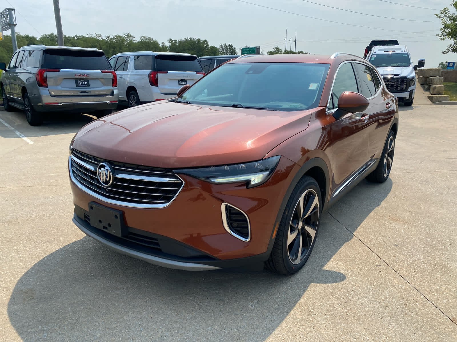 Used 2021 Buick Envision Essence with VIN LRBFZPR44MD127992 for sale in Kansas City