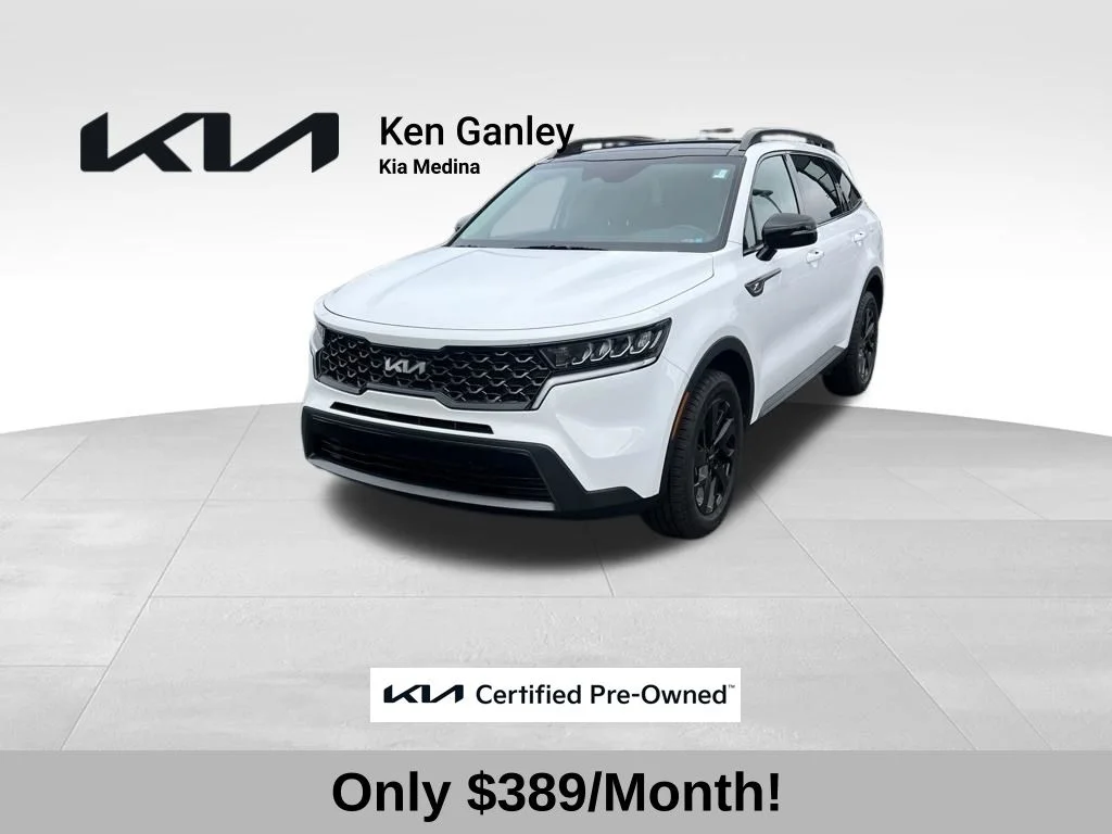 Certified Used 2023 White Kia X-Line S image 1