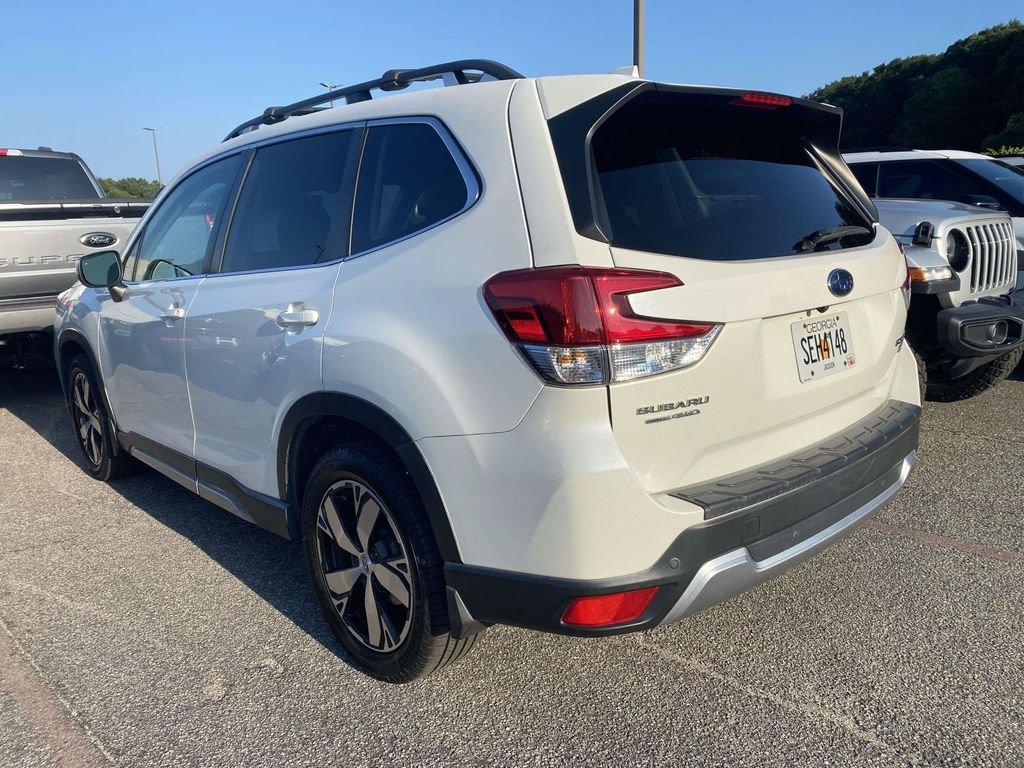 Used 2021 Crystal White Pearl Subaru Touring image 4