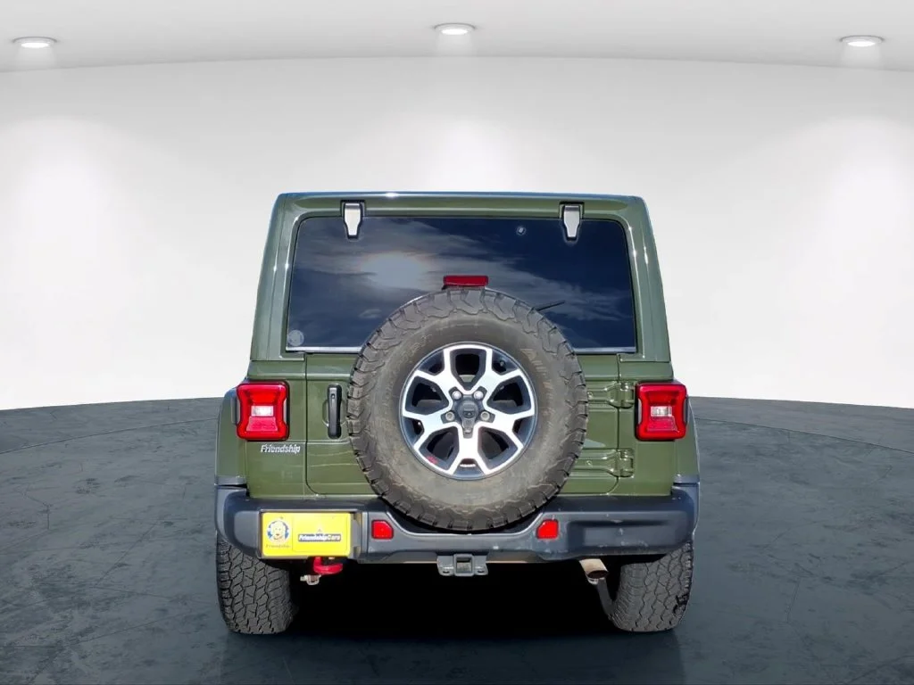 Used 2021 Green Jeep Unlimited Rubicon image 10
