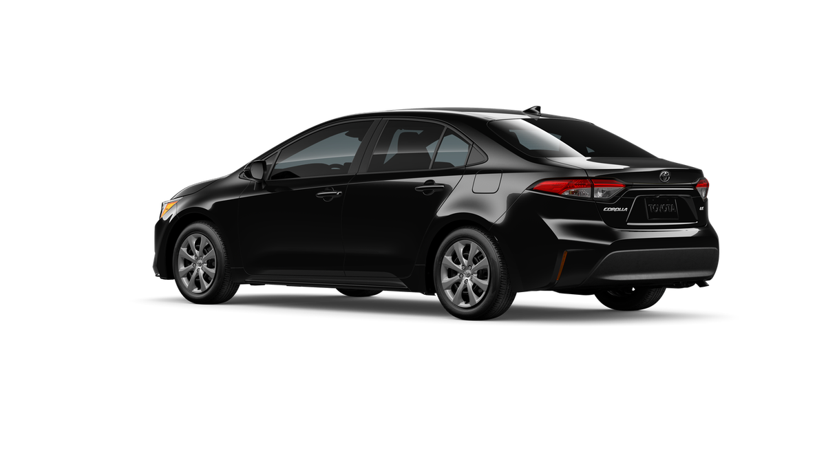 New 2026 Midnight Black Metallic Toyota LE image 6