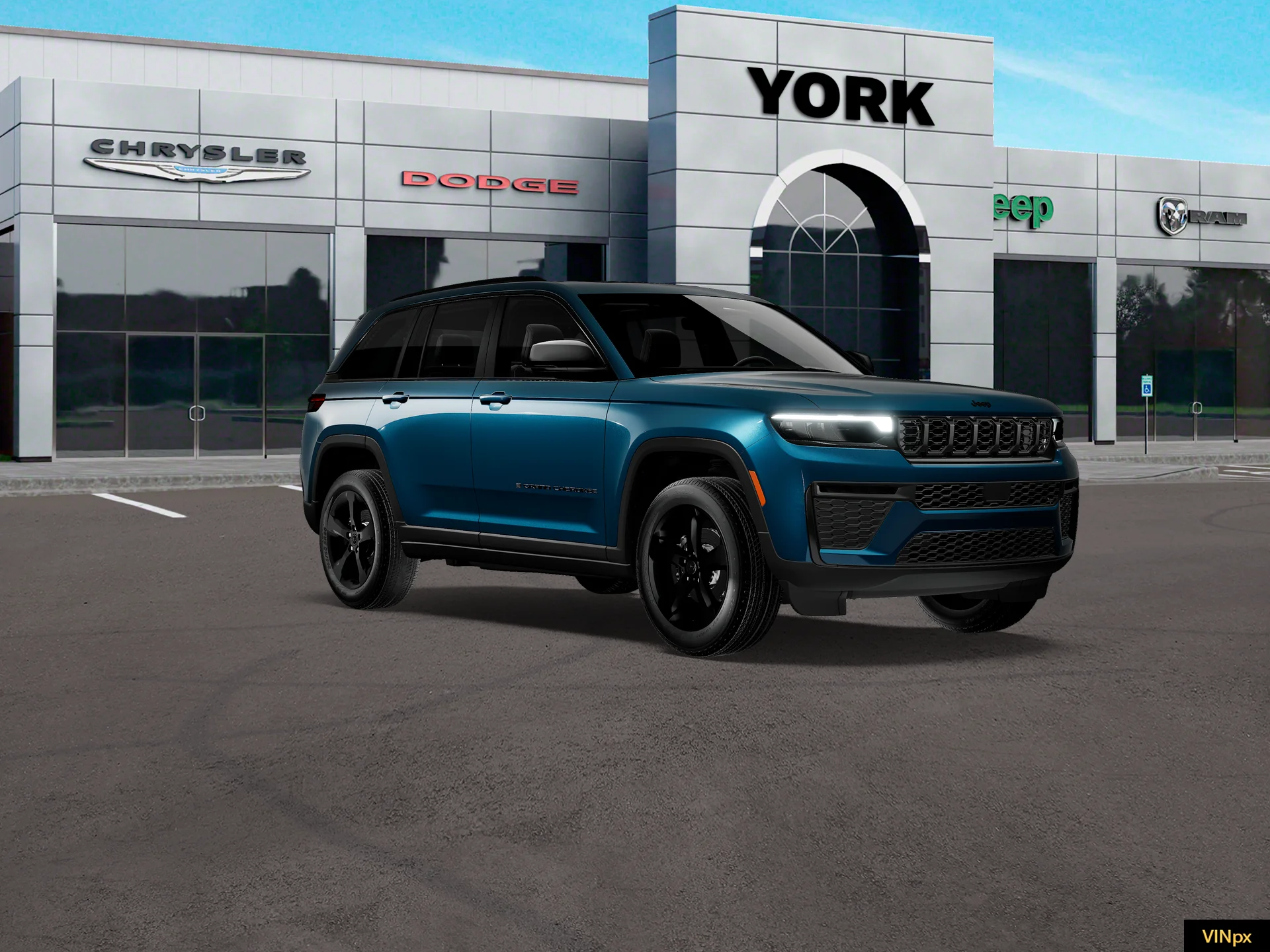 New 2027 Fathom Blue Pearl-Coat Paint Jeep Limited image 11
