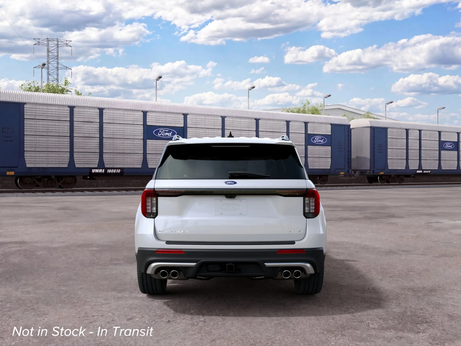 New 2027 White Ford Platinum image 7