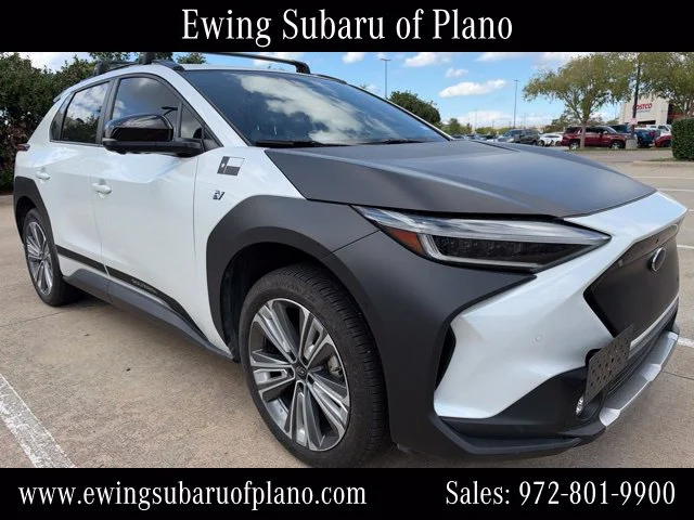 Used 2024 Subaru Solterra Limited with VIN JTMABABA2RA062243 for sale in Plano, TX
