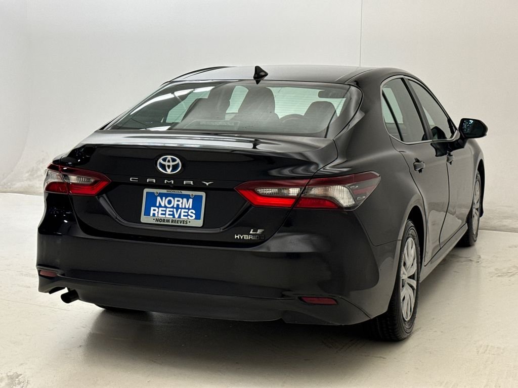 Used 2023 Midnight Black Metallic Toyota LE image 9