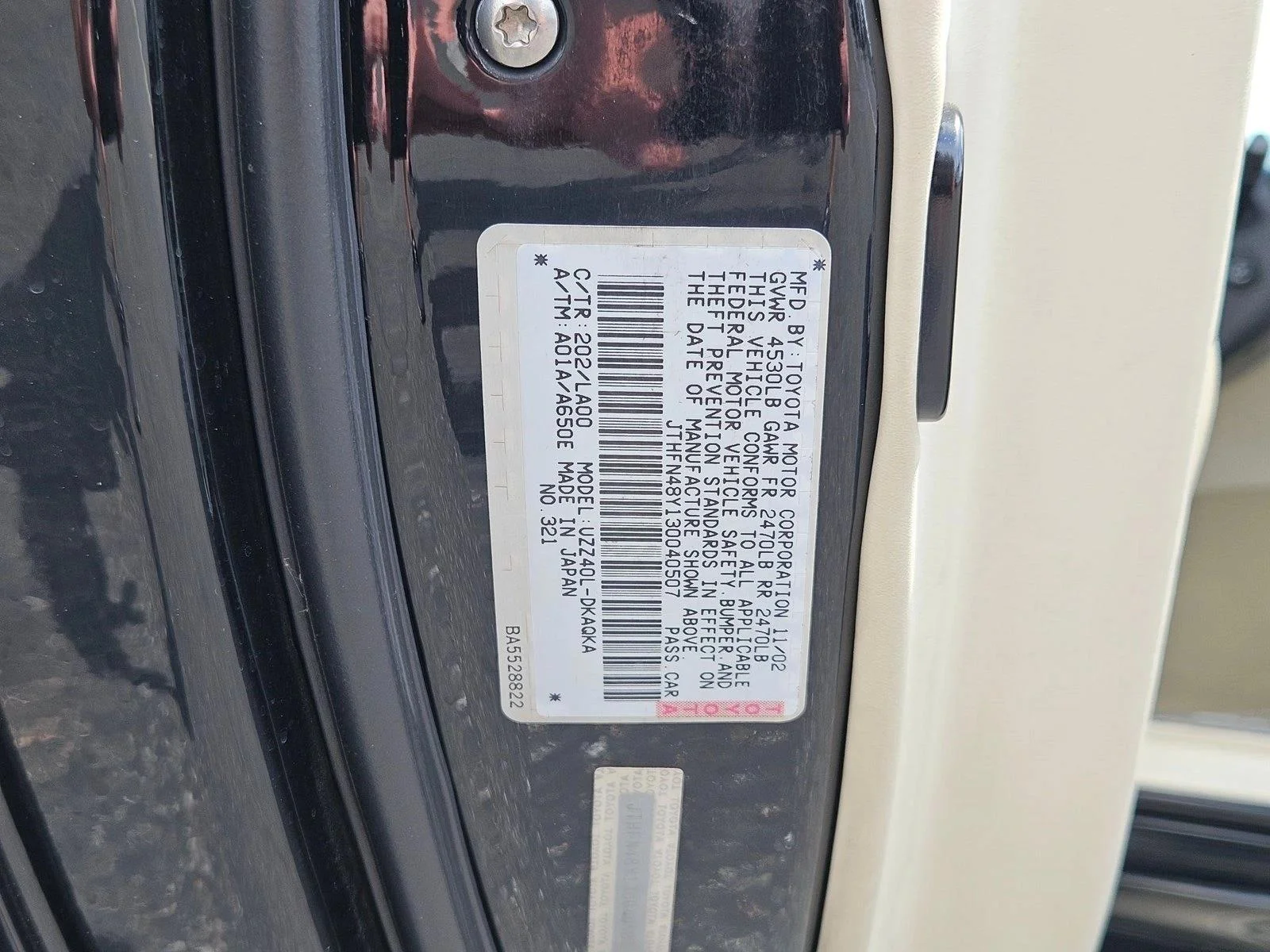 Used 2003 Black Lexus  image 21