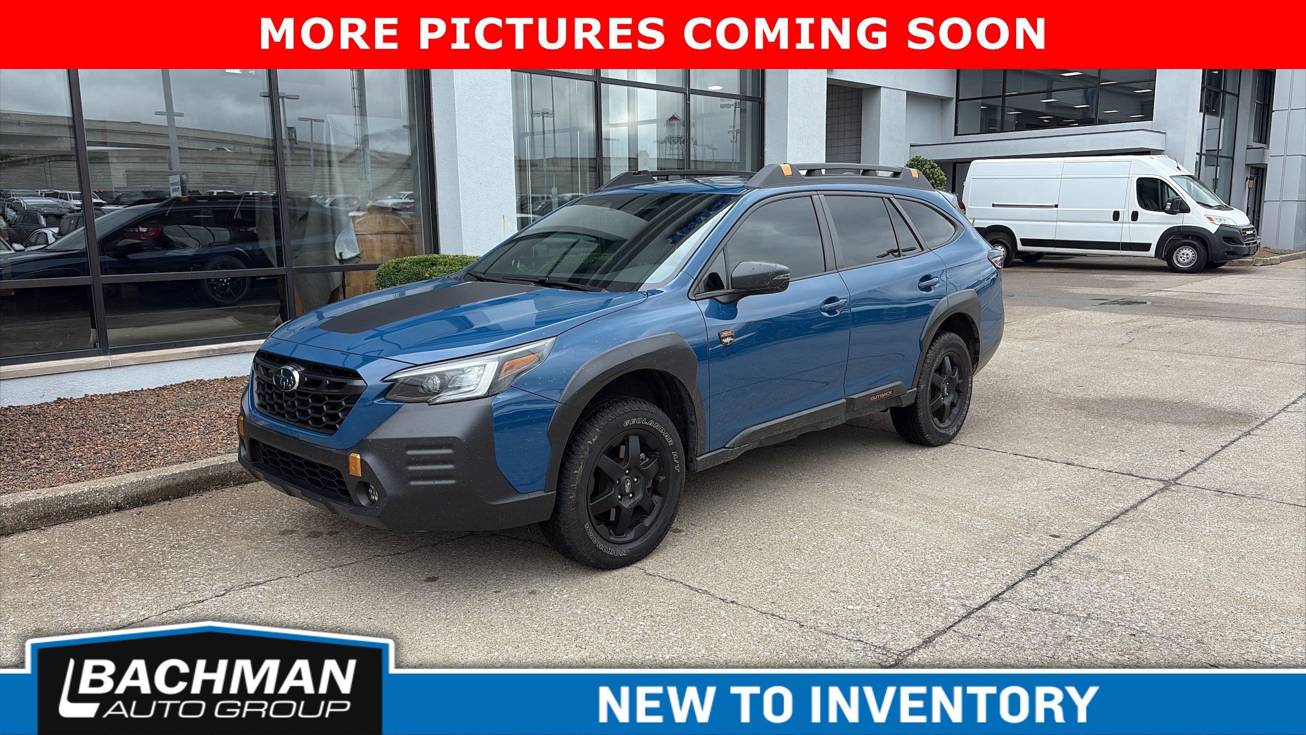 Used 2023 Geyser Blue Subaru Wilderness image 3