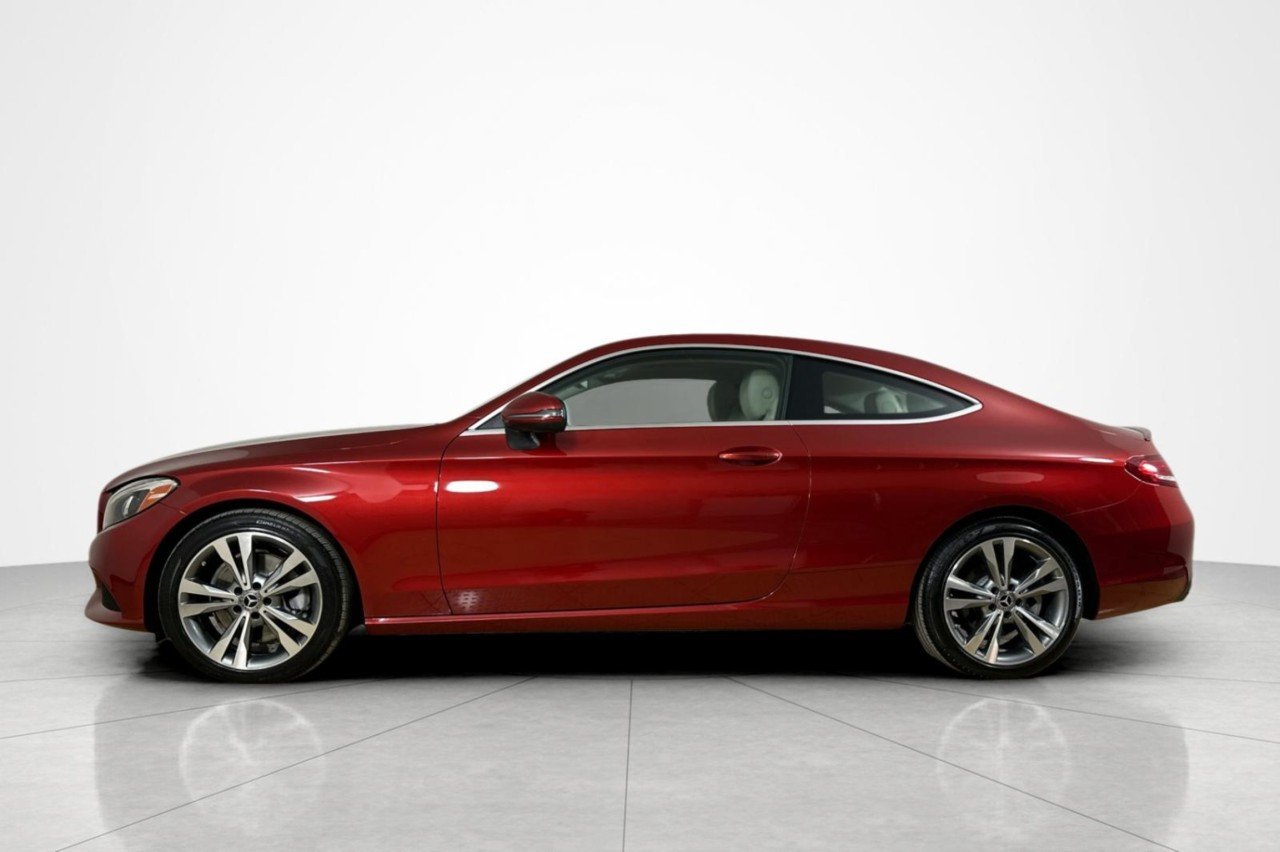 Used 2017 designo Cardinal Red Metallic Mercedes-Benz C 300 image 2