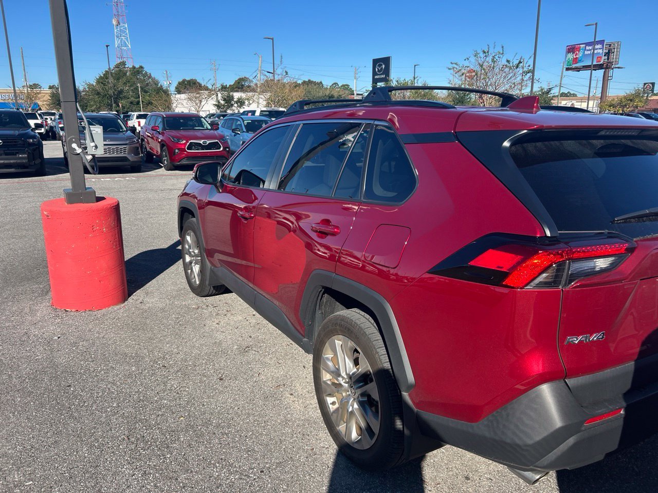 Used 2025 Red Toyota XLE Premium image 5