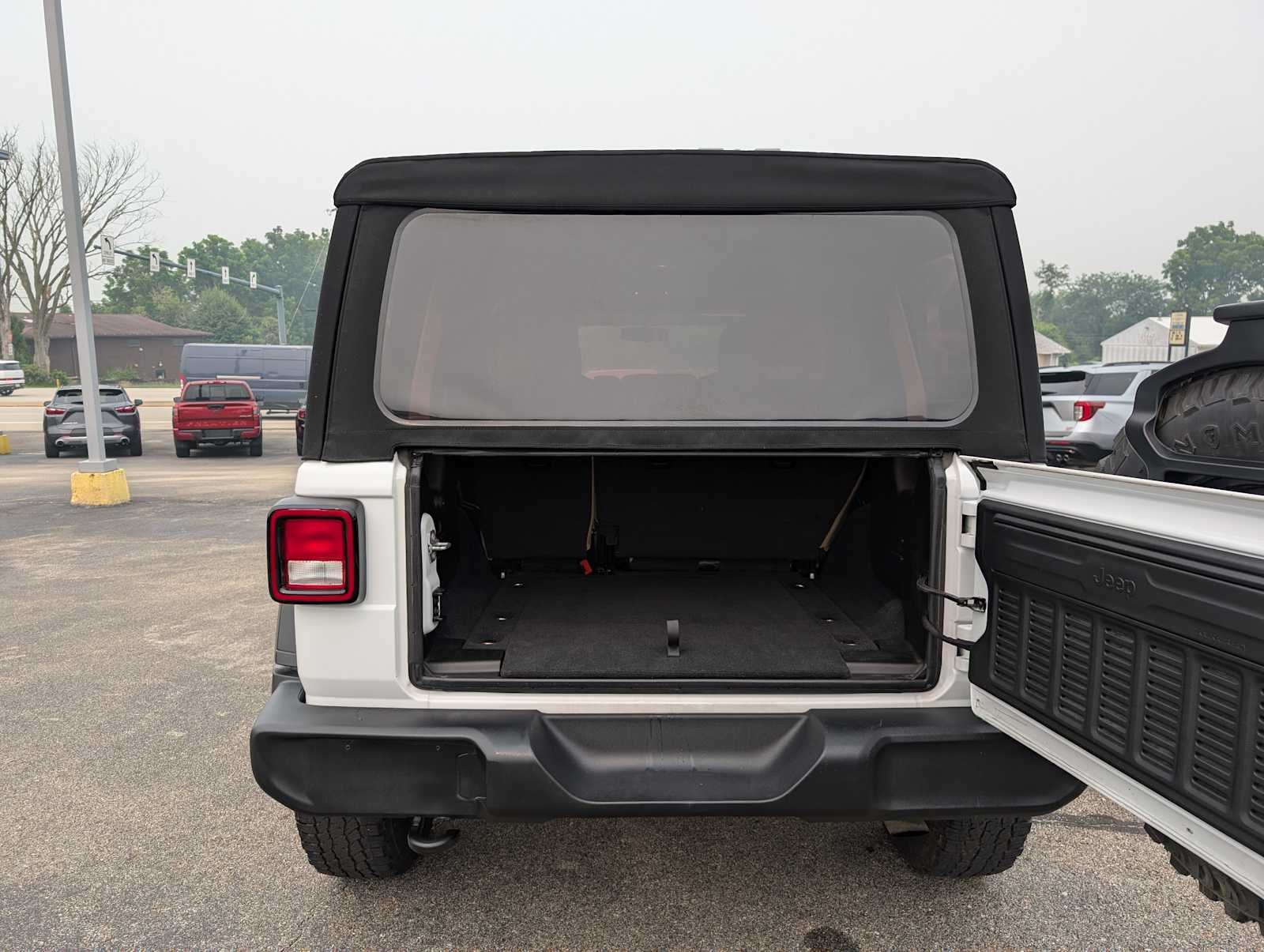 Used 2022 Bright White Clearcoat Jeep Unlimited Willys image 40