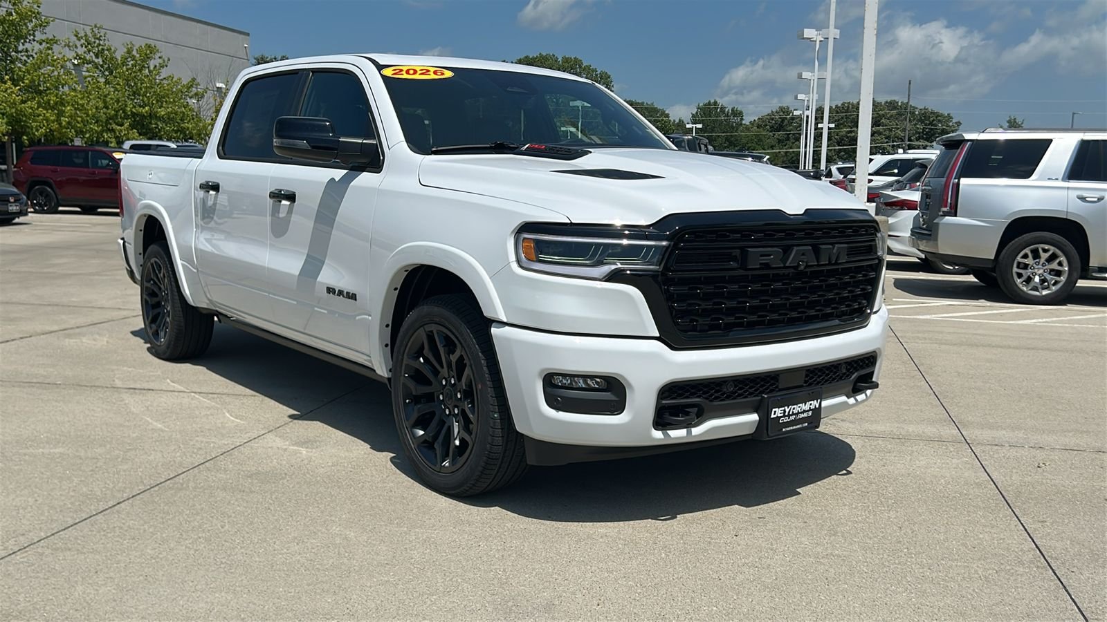 New 2026 Bright White Clear-Coat Exterior Paint RAM Limited image 2