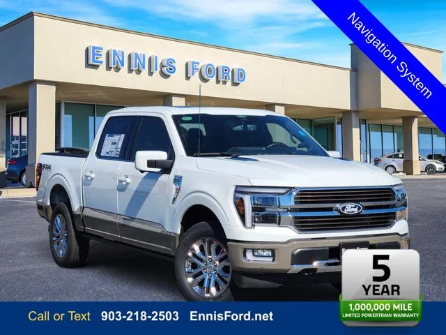 New 2026 Star White Metallic Tri-Coat Ford King Ranch® image 1