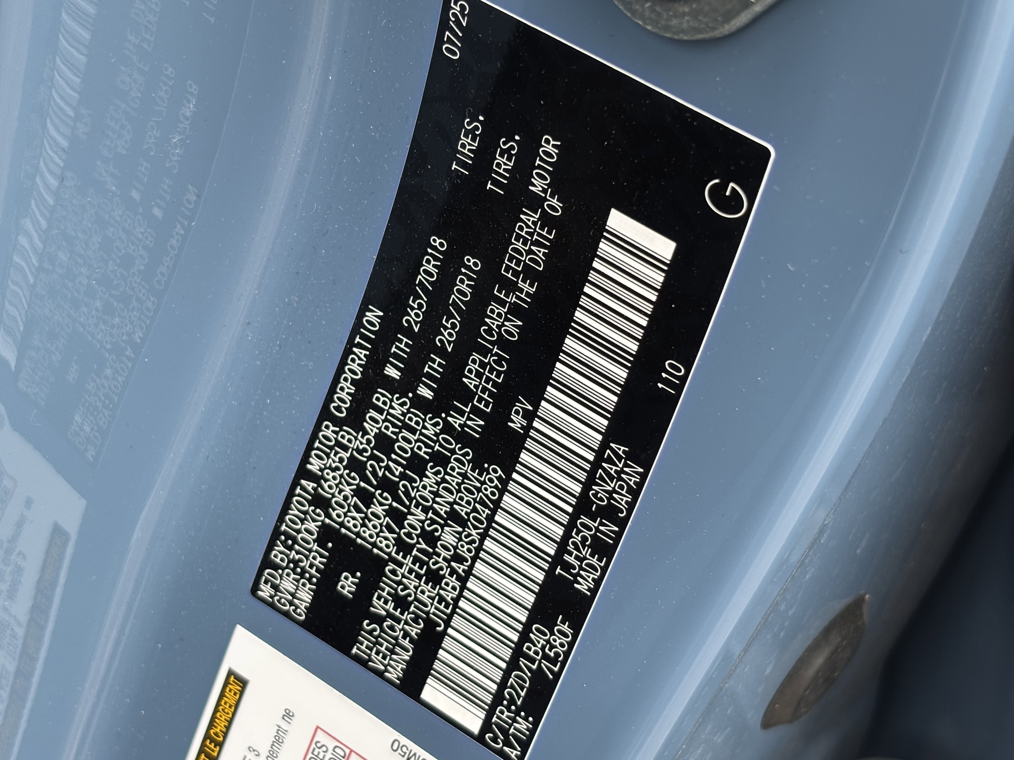 Used 2025 Heritage Blue Toyota 1958 image 32