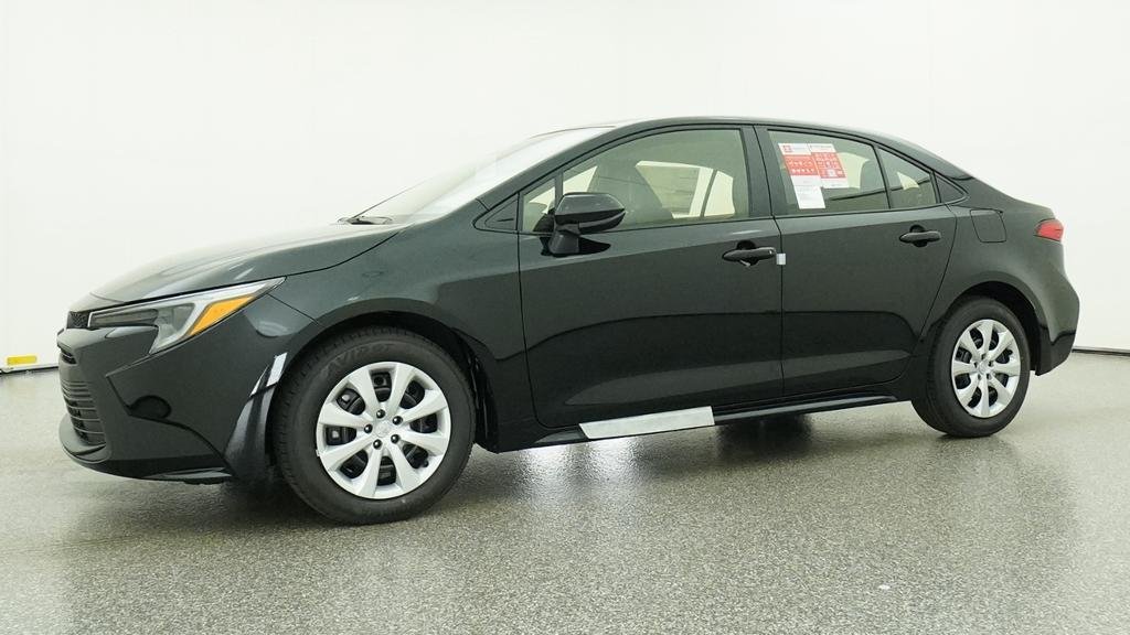 New 2026 Midnight Black Metallic Toyota Hybrid LE image 4