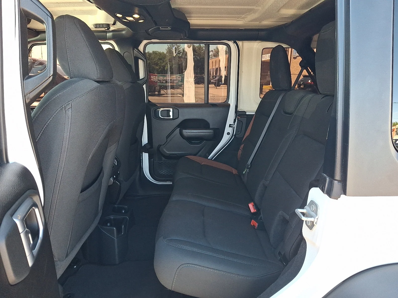 Used 2022 Bright White Clearcoat Jeep Unlimited Sport S image 11
