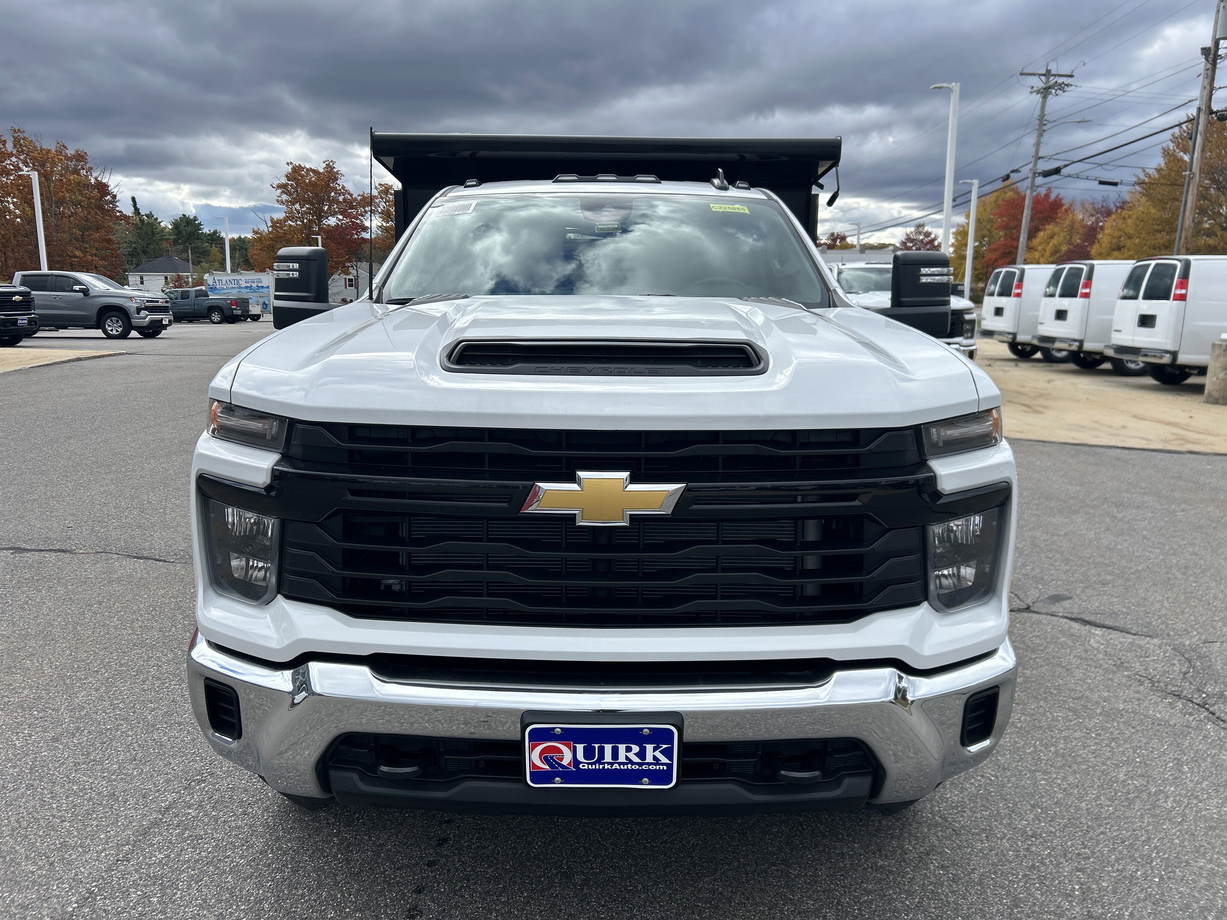 New 2025 Summit White Chevrolet Work Truck image 3