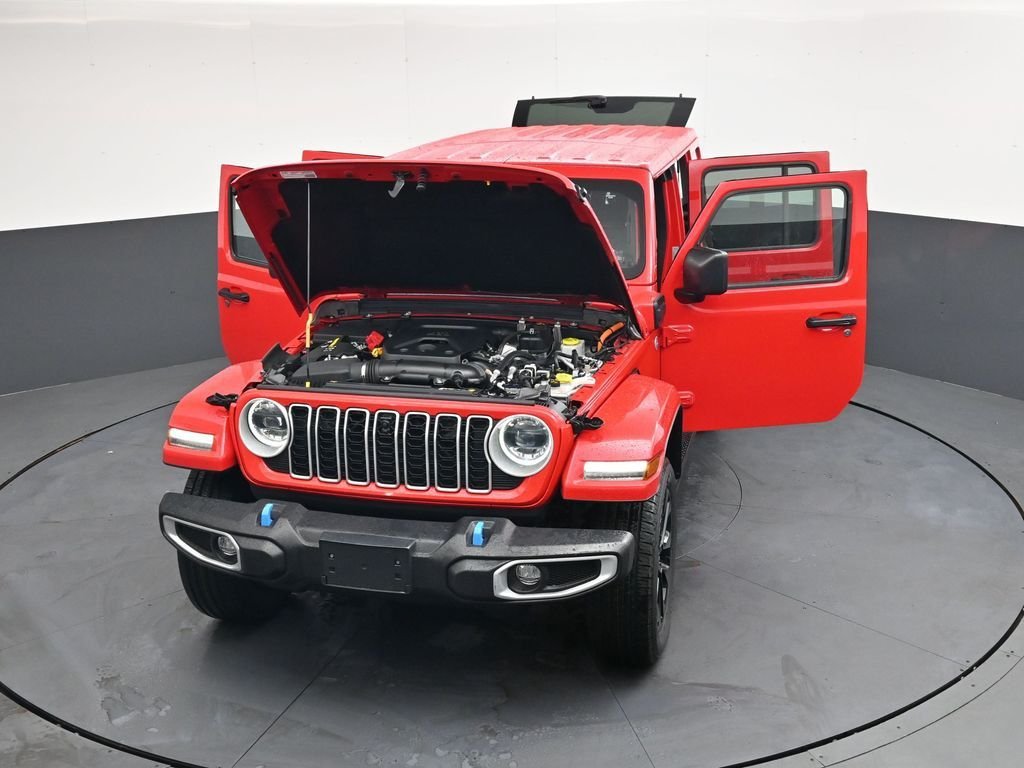 Used 2024 Red Jeep Sahara 4xe image 53