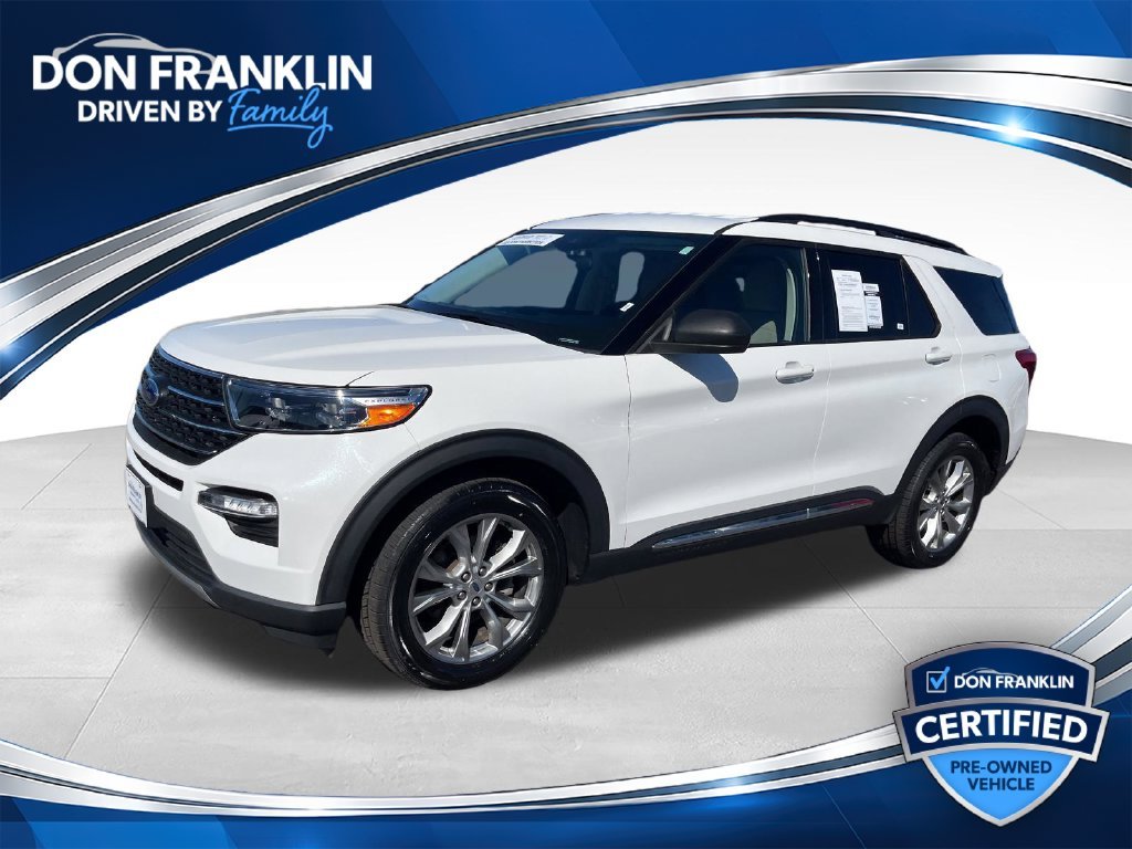 Used 2023 White Ford XLT image 1