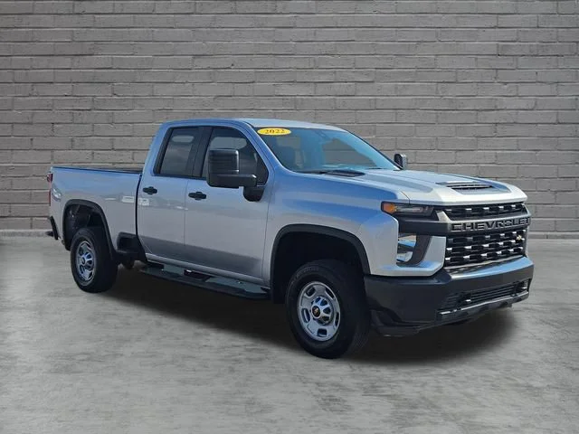 Used 2022 SILVER ICE METALLIC Chevrolet Work Truck image 7