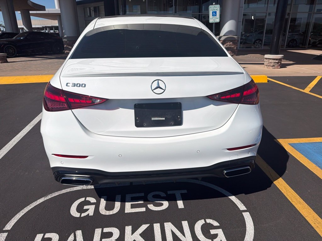 Certified Used 2024 Polar White Mercedes-Benz C 300 image 4