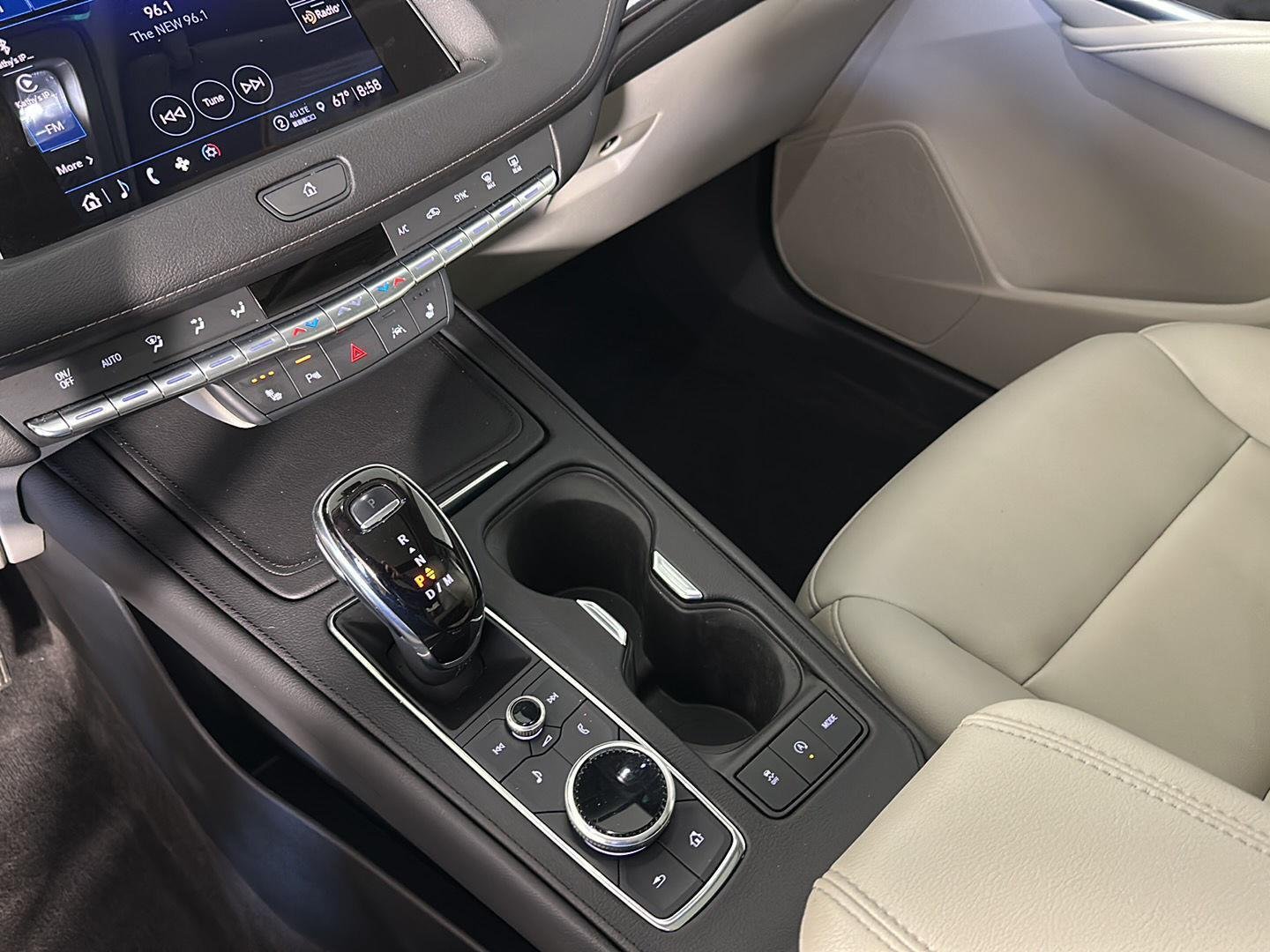 Used 2022 Stellar Black Metallic Cadillac AWD Luxury image 19