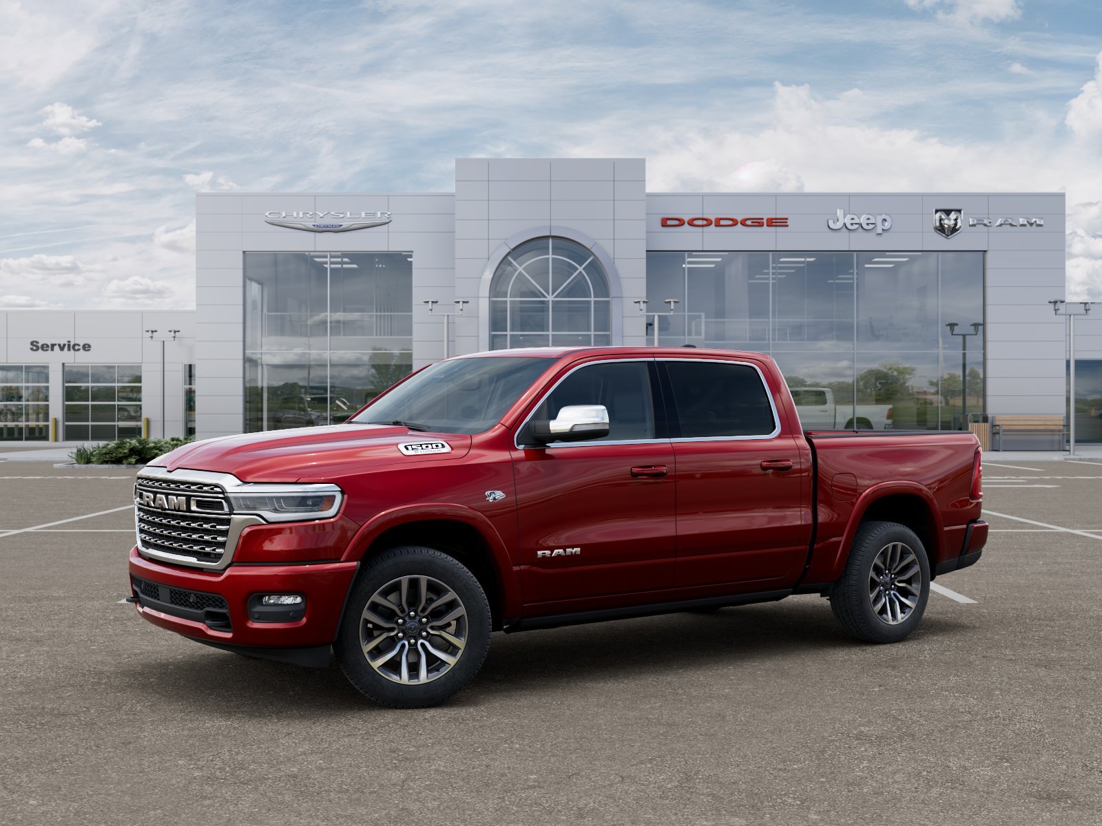 New 2026 Molten Red Pearl-Coat Exterior Paint RAM Limited image 20
