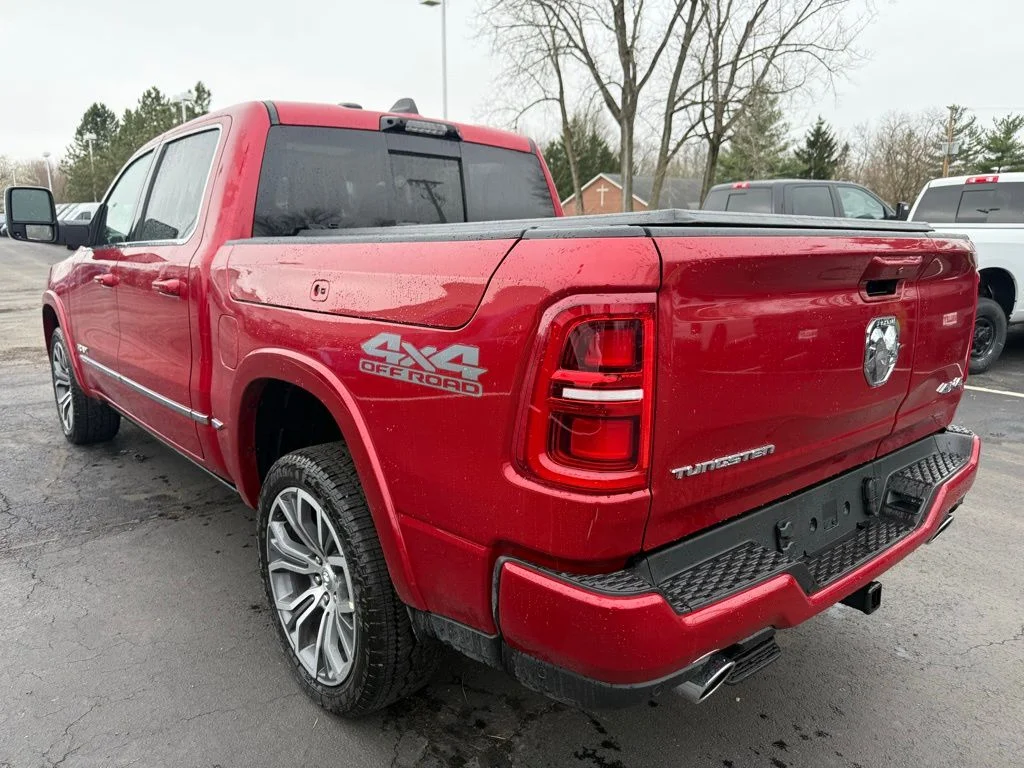 New 2026 Molten Red Pearl-Coat Exterior Paint RAM Tungsten image 6