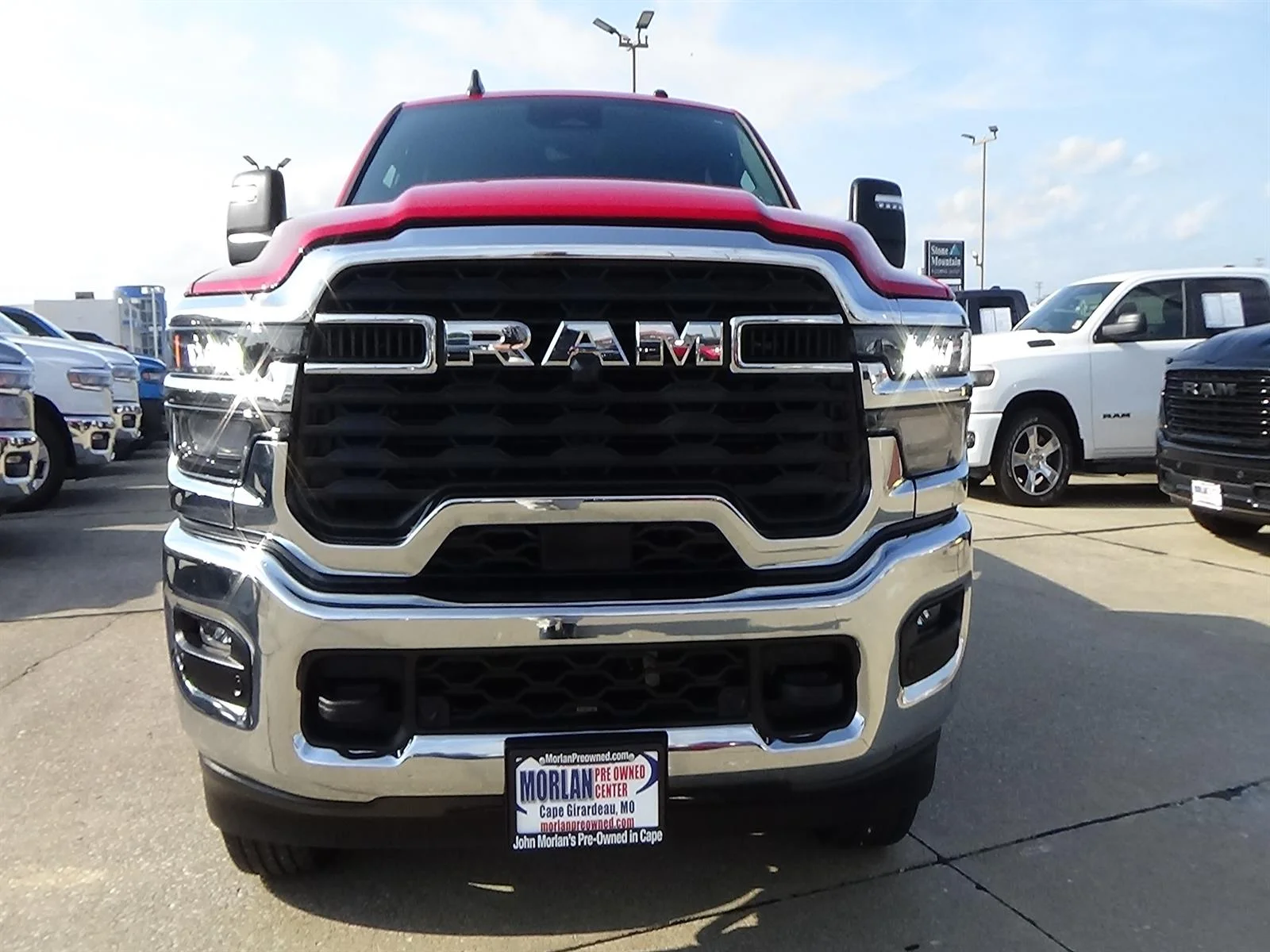 Certified Used 2026 Flame Red Clear Coat (pr4) RAM Big Horn image 3
