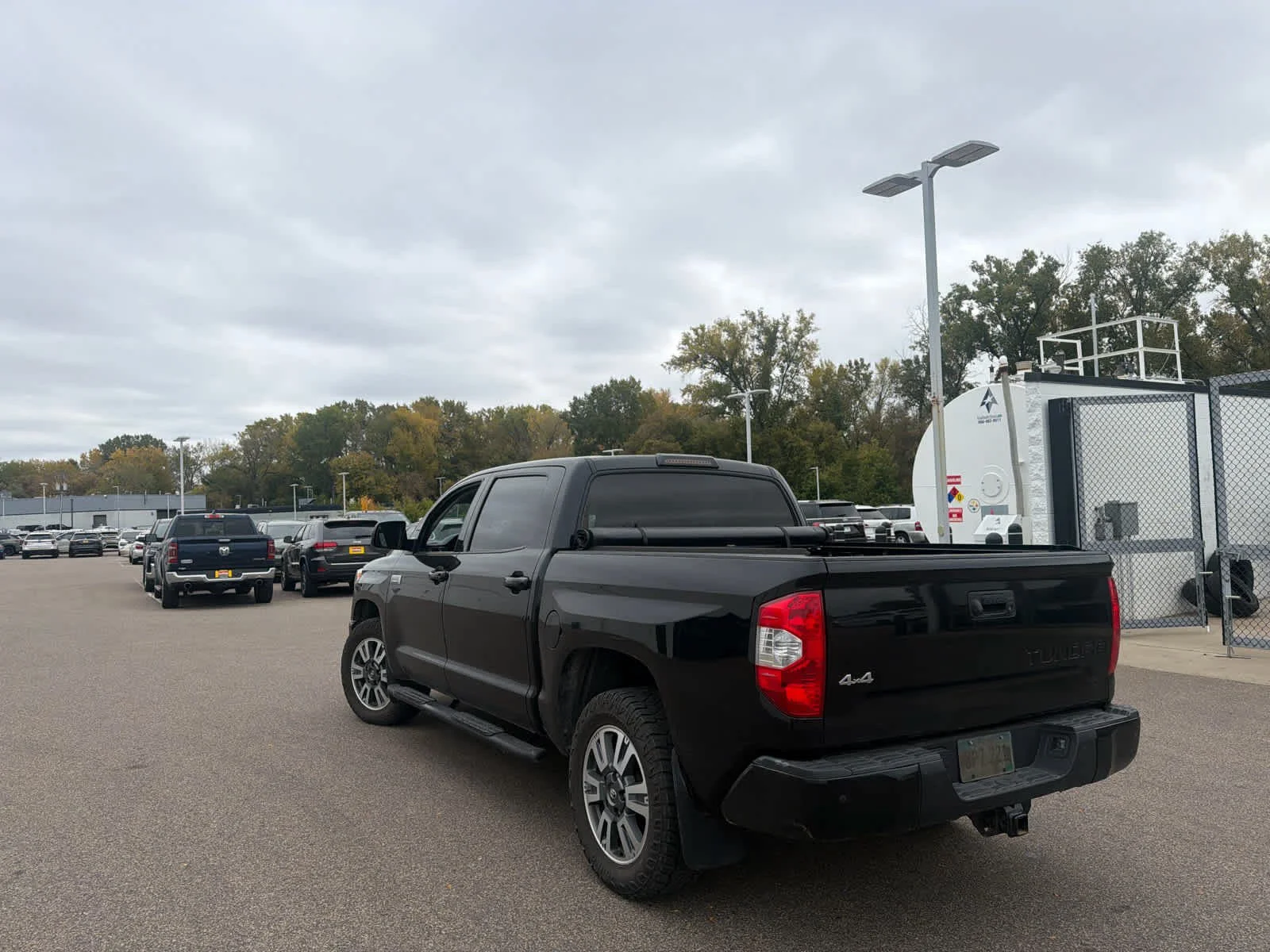 Used 2019 Midnight Black Metallic Toyota Platinum image 4