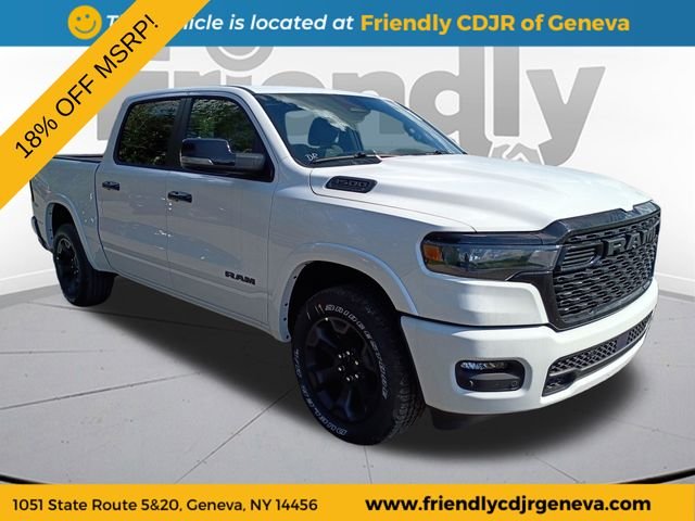 New 2026 Bright White Clearcoat RAM Big Horn/Lone Star image 3