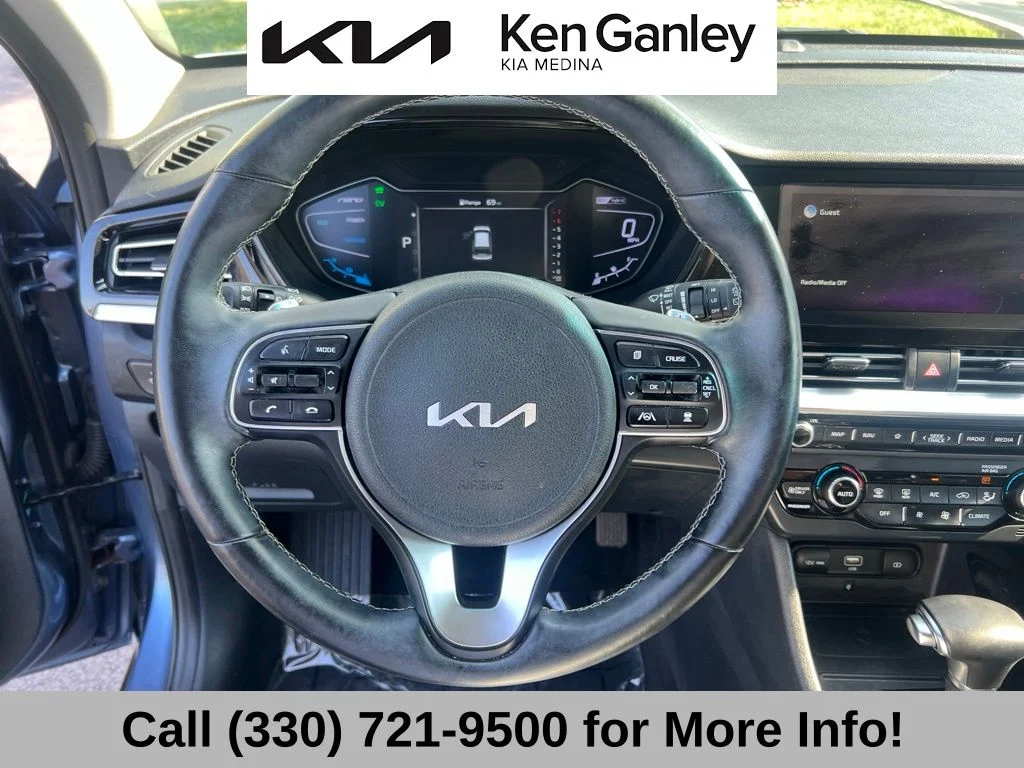 Certified Used 2022 Blue Kia EX Premium image 34