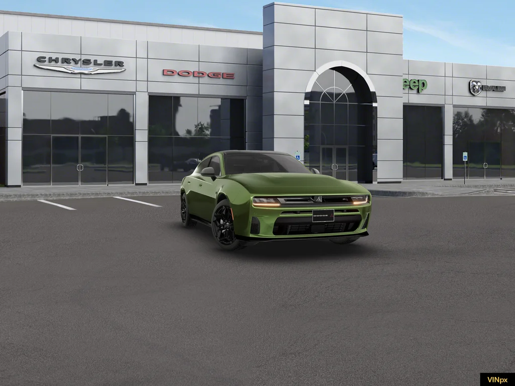 New 2026 Green Machine Exterior Paint Dodge R/T Blacktop 4-door AWD image 15