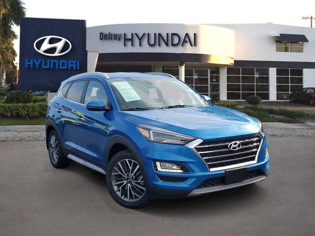 Certified Used 2020 Blue Hyundai Limited image 1