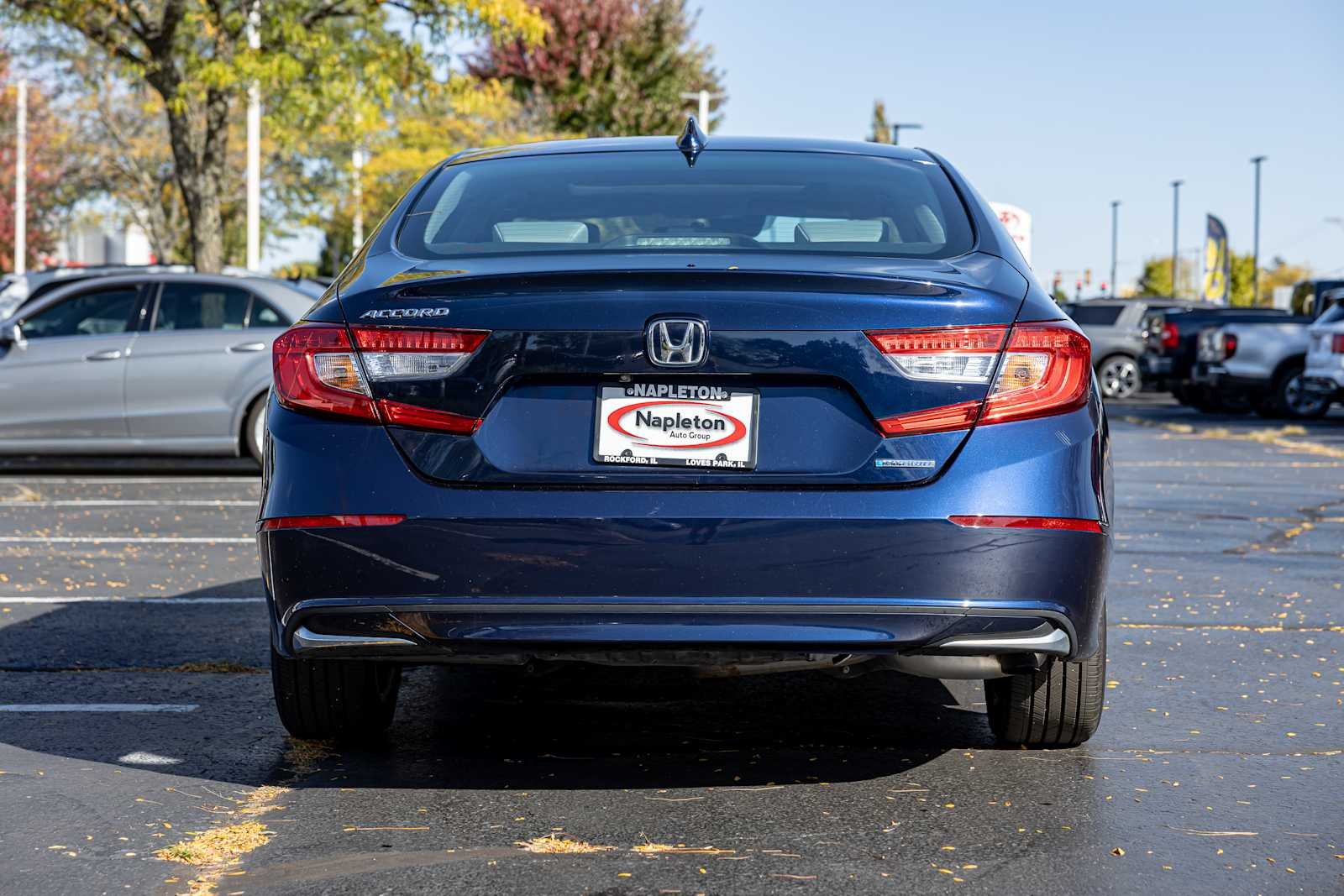 Used 2020 Obsidian Blue Pearl Honda EX image 6